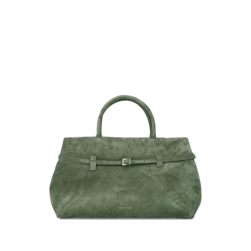 Manu Atelier Green Tote Bags Women